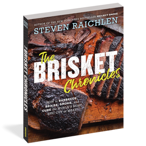 The Brisket Chronicles by Steven Raichlen hardcover cookbook front cover