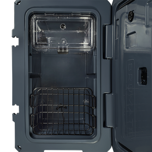 Brümate's brutank all terrain cooler in Nightfall blue showing inside the cooler