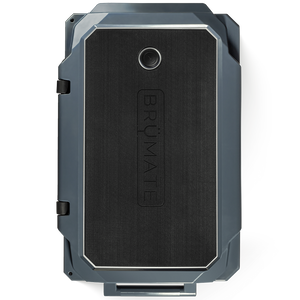 Brümate's brutank all terrain cooler in Nightfall blue top view