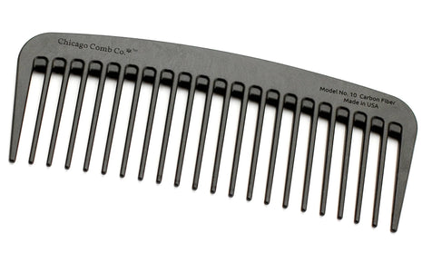 Chicago Comb Model #10, carbon fiber comb