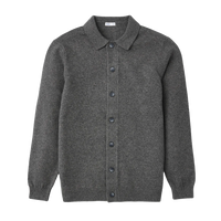 Katin Conor Sweater in Dark Heather Gray, flat lay product shot