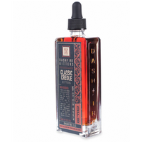 Bottle of Dashfire Bitters Classic Creole on a white background