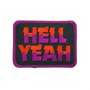 Draplin Design Co. Hell Yeah Souvenir Patch — DDC-158