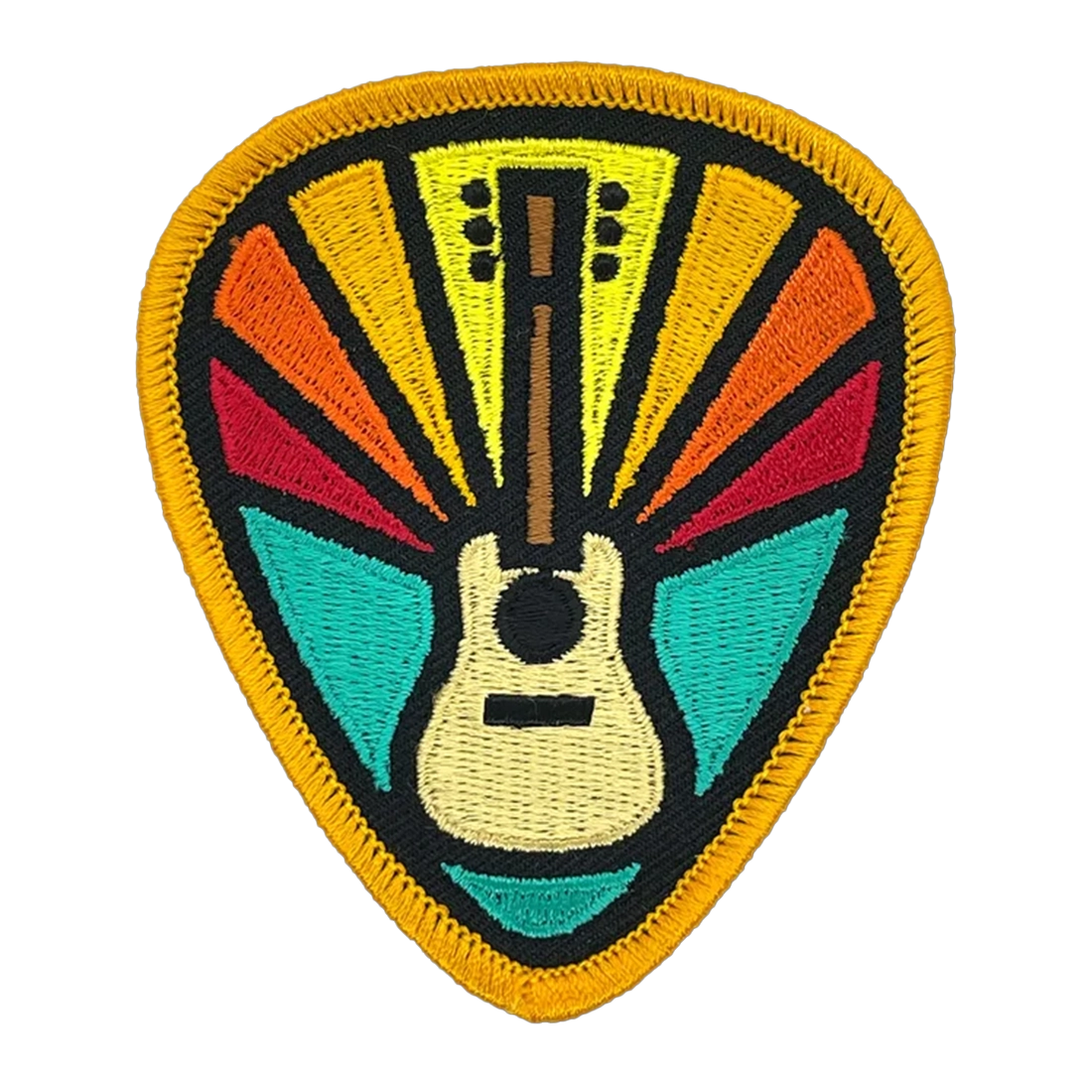 Draplin Design Co. Gratifying Guitar Souvenir Patch — DDC-208