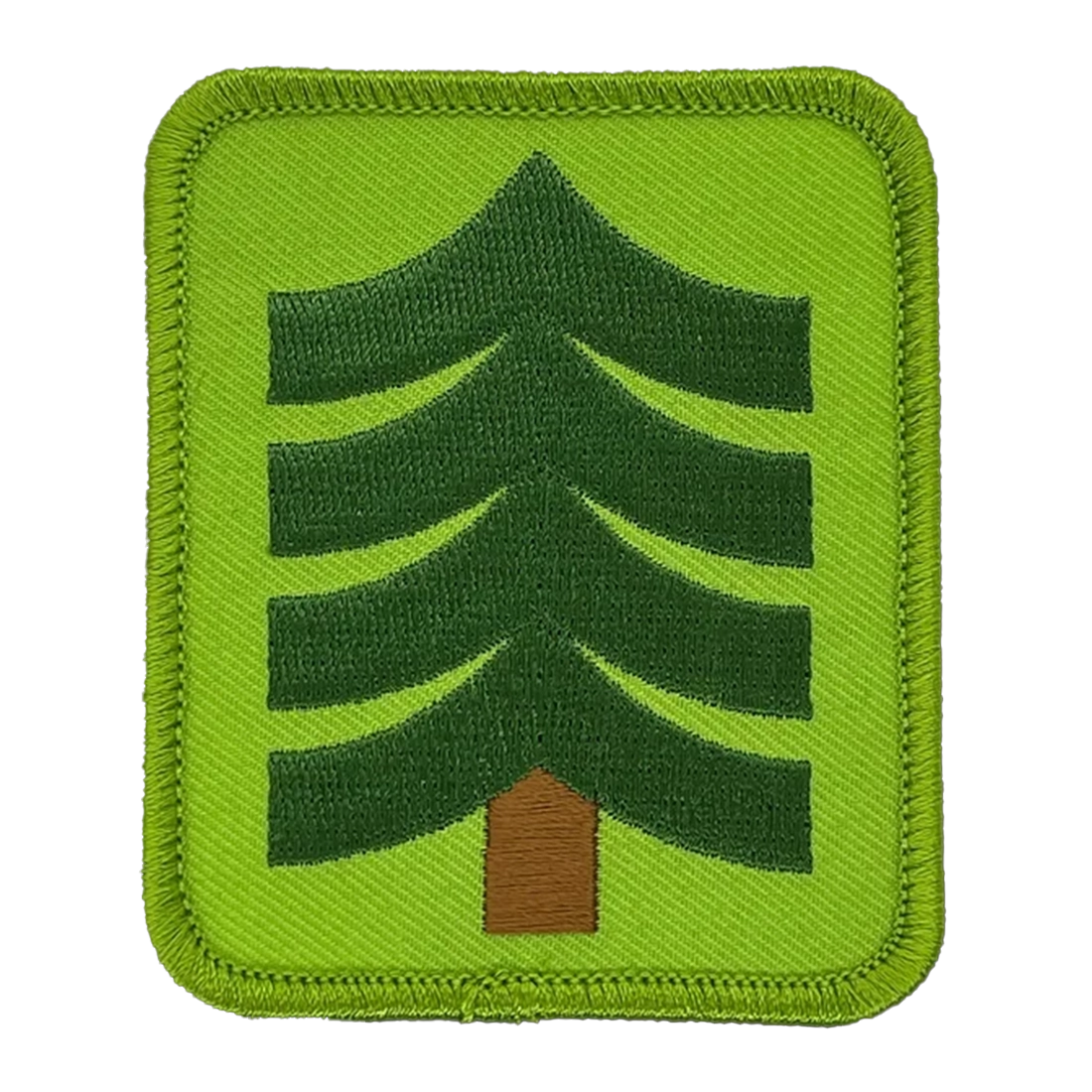 Draplin Design Co. Great Outdoors Tree Souvenir Patch — DDC-223