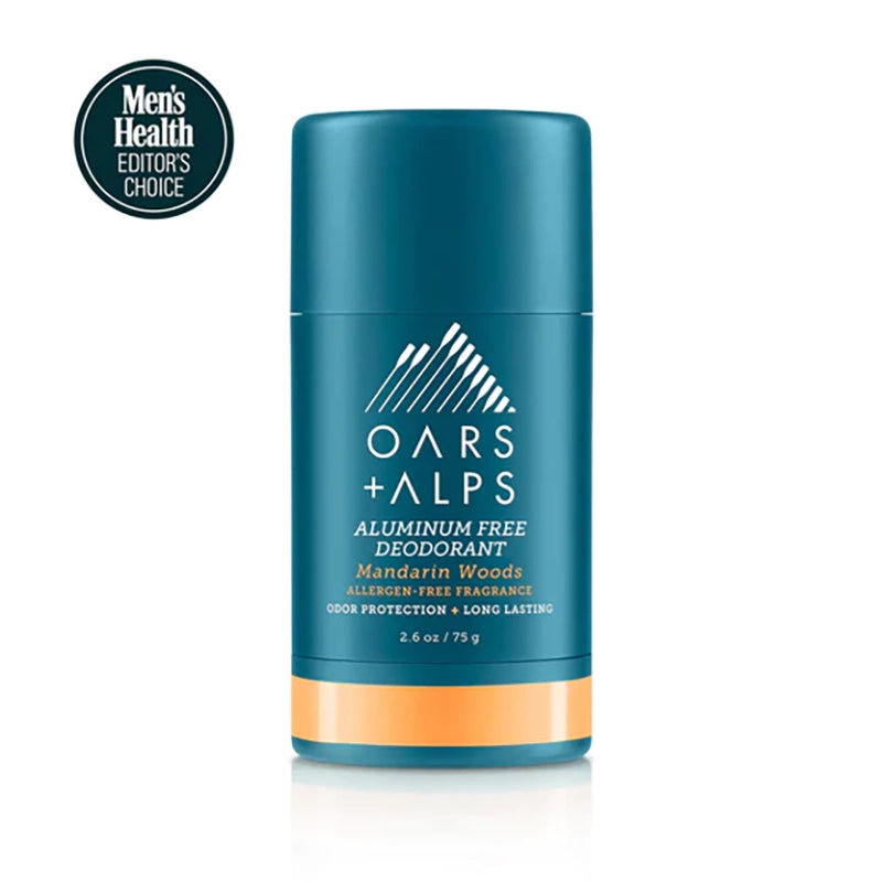 Oars & Alps  Aluminum Free deodorant in Mandarin Woods fragrance, front view