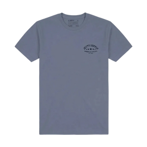 Division Tee Fog front – Jetty Supply American Dive Div chest logo – regular fit cotton graphic tee – The Simple Man