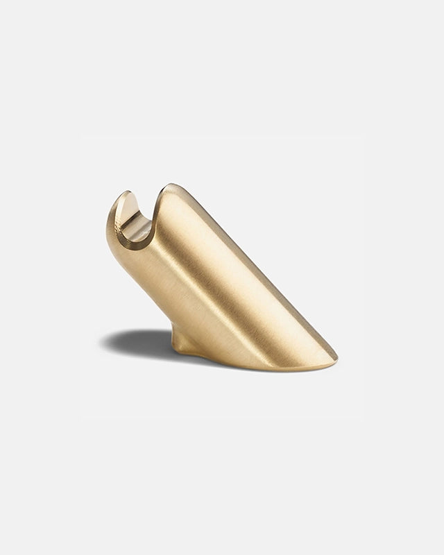 Craighill eyewear stand in Brass without Glasses