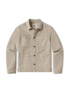 James Canvas Overshirt - Sand Dune