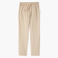 Fair Harbor One Pant in khaki, front flat lay view