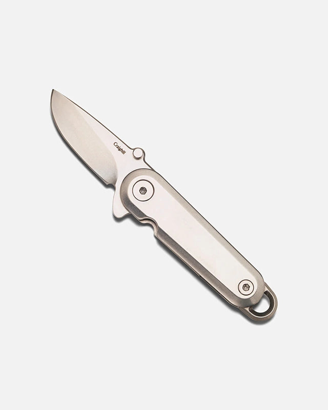 Craighill Lark Knife in stainless Steel open position