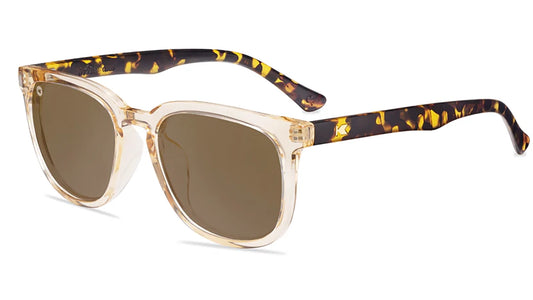 Knockaround Paso Robles Sunglasses in the On The Rocks colorway, angled front view