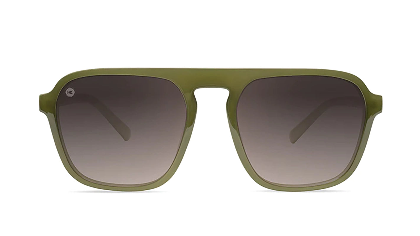 Knockaround Palisades sunglasses in coastal dunes color front view