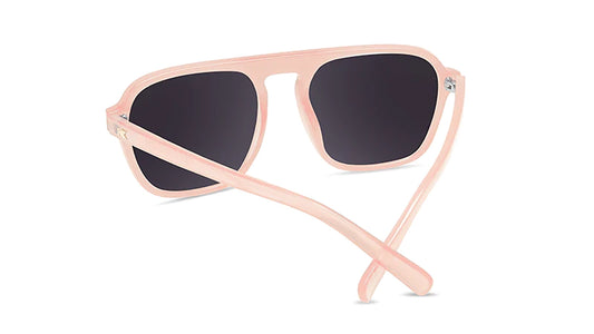 Knockaround Palisades Sunglasses in Vintage Rose Color rear view