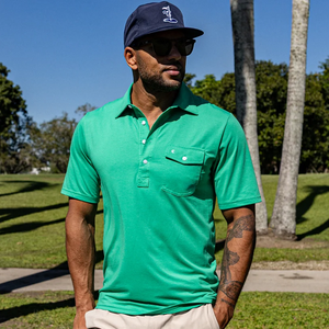 Performance Players Shirt — Golf Green
