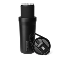 Brümate pour over travel coffee mug system in Matte Black