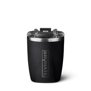 Brumate rocks 12oz insulated tumbler for cocktails, in matte black