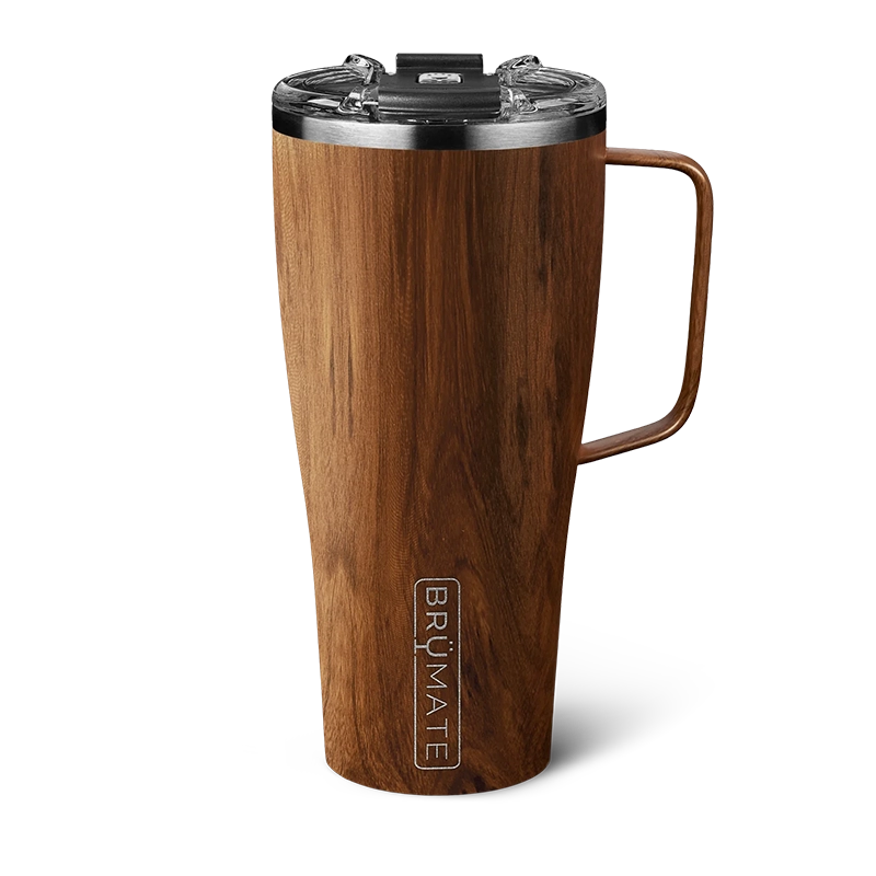 Brümate Toddy XL 32ox insulated coffee mug in Walnut color