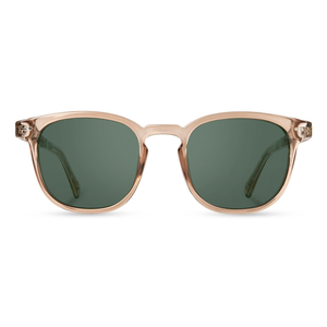 Topo Sunglasses Joshua Tree National Park Edition with desert frame and grey G15 polarized lenses, front view