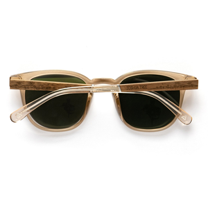 Topo Joshua Tree National Park Edition sunglasses with G15 lenses, open view from above