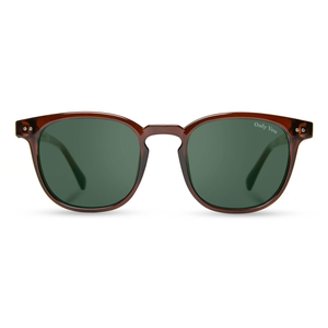 Topo Sunglasses Smokey Bear Edition with clay frame and G15 polarized lenses, front view