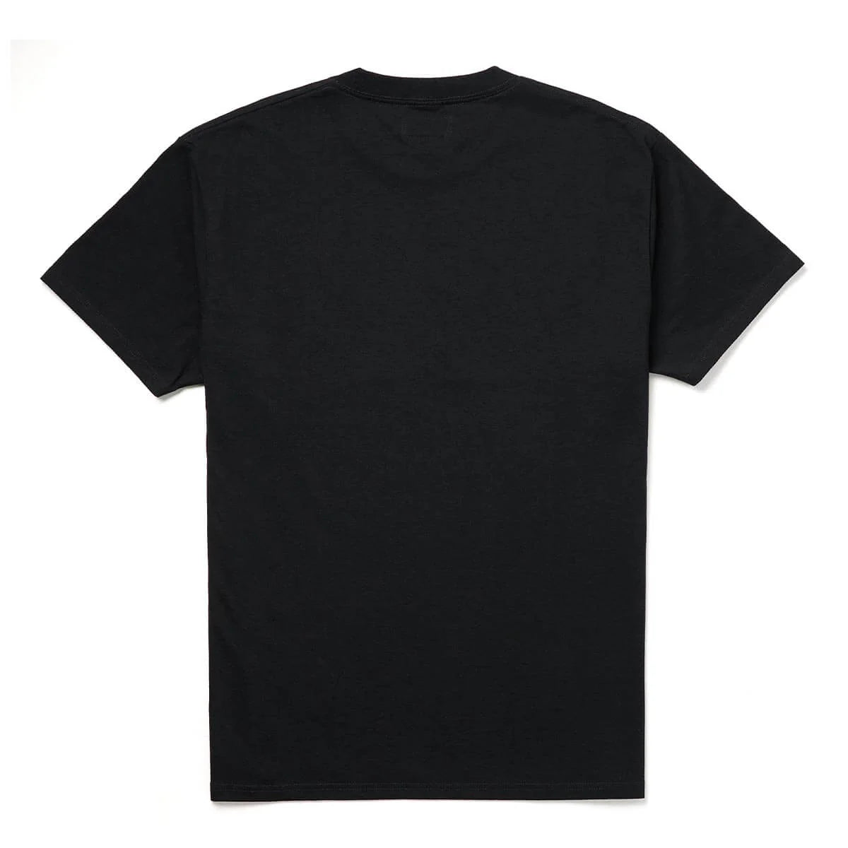 ack view of vintage black Seager x Waylon Jennings graphic tee with no print