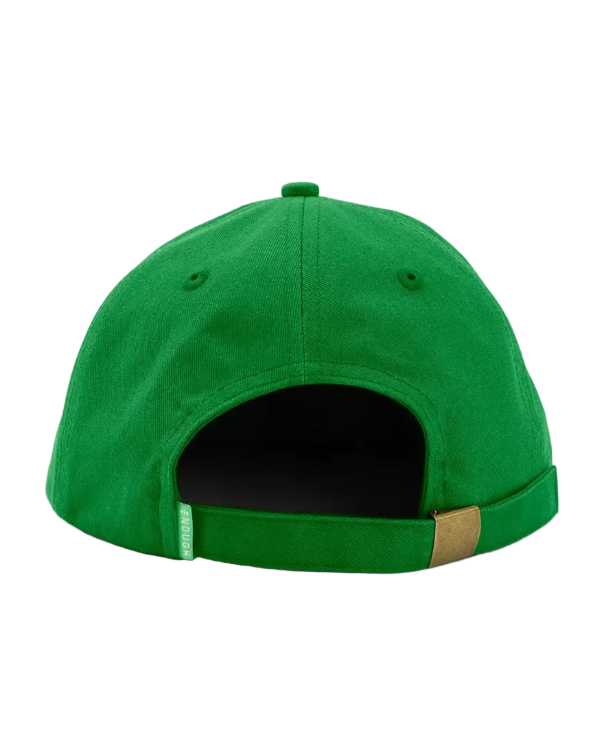 We Are Enough You Are Enough Heritage Ball Cap Mental Health Green worn on model