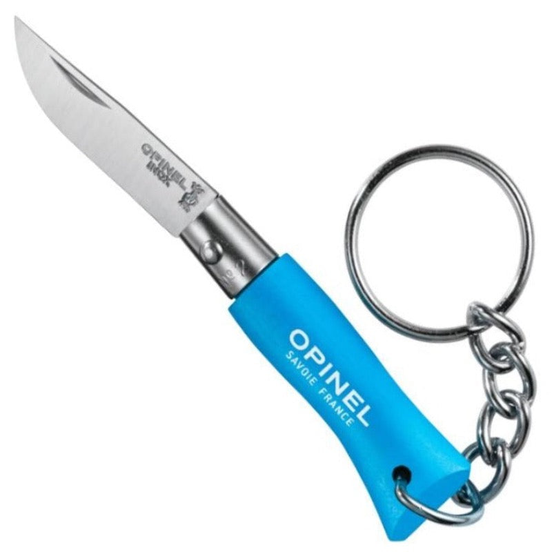 Opinel "Colorama" No. 2 Stainless Steel Pocket Knife w/ Key Ring