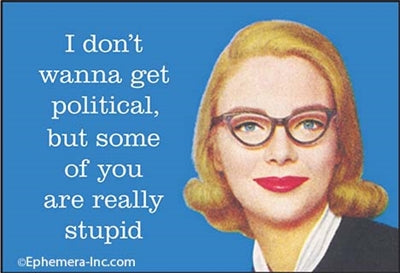 I don't wanna get political, but-Magnet