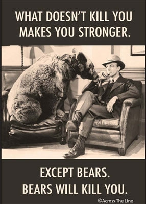 What doesn't kill you makes you stronger-Magnet