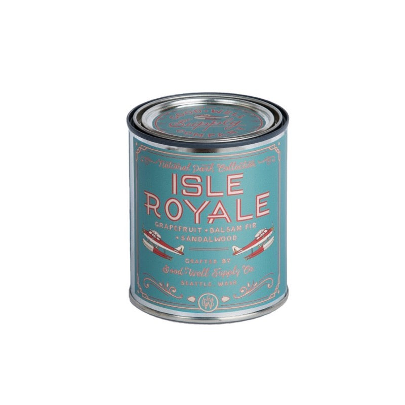 Isle Royale Candle in a 1/2 Pint Can