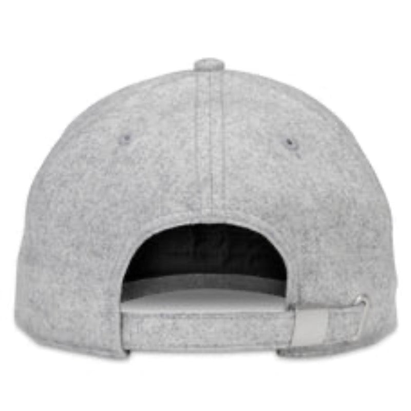 Vintage Homestead Grey Baseball Cap in grey rear view