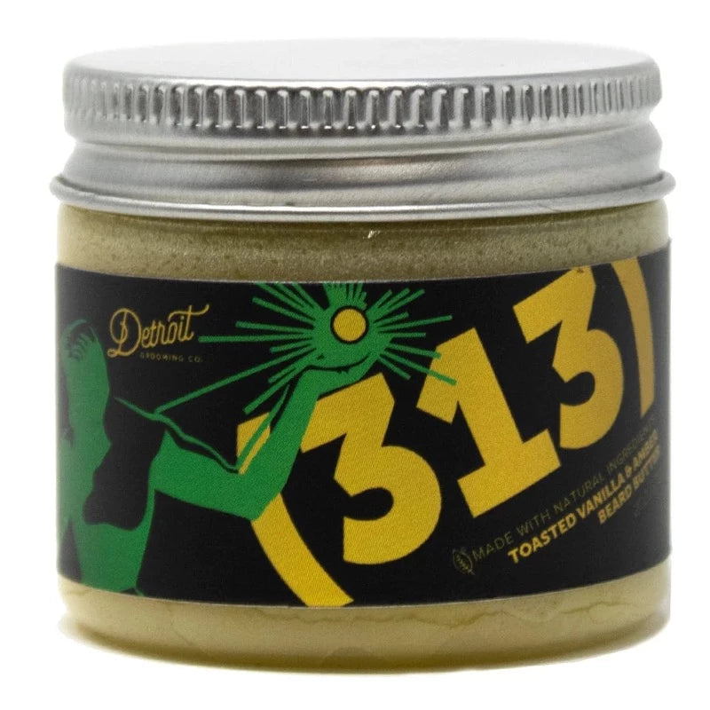 Detroit Grooming Co 313 Beard Butter in 2 oz jar