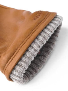 Hestra John Glove in Cork Color Cuff Detail