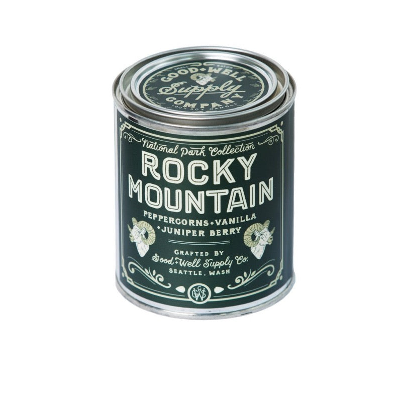 Rocky Mountain Candle in a 1/2 Pint Can