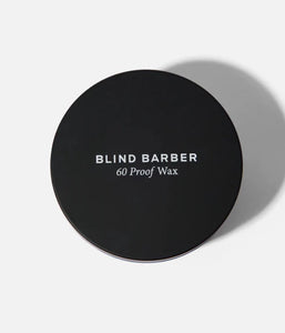 Blind Barber 60 proof wax top view