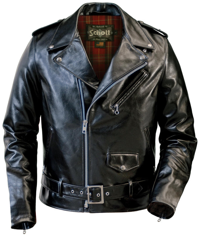 Lightweight Fitted Cowhide Motorcycle Jacket