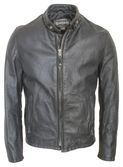 Vintaged Cowhide Café Racer Leather Jacket