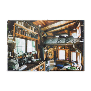 Cabin Porn - Inside - a Hardcover book about the insides of cabins - showing inside the back cover