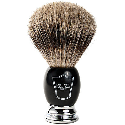 Black Handle Pure Badger Brush