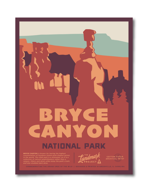 Bryce Canyon National Park- 12x16 Poster