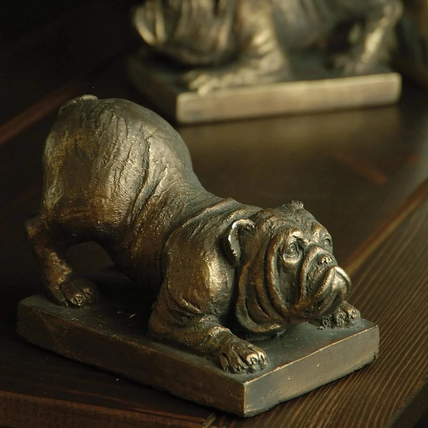 Bulldog Bookends pair