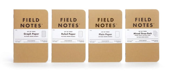 Field Notes Original Kraft 3-Pack — Graph Paper | Simple Man - The ...