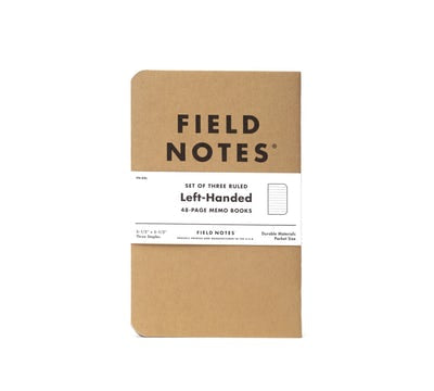 Field Notes 3-pack -Left Handed