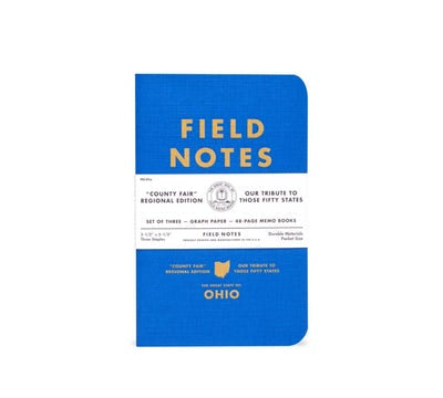 Field Notes 3-pack County Fair Graph Paper