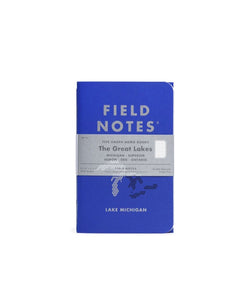 Field Notes Great Lakes Edition Notebooks