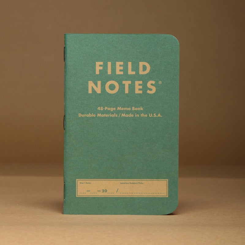 Field Notes Kraft Plus Notebooks Aqua version