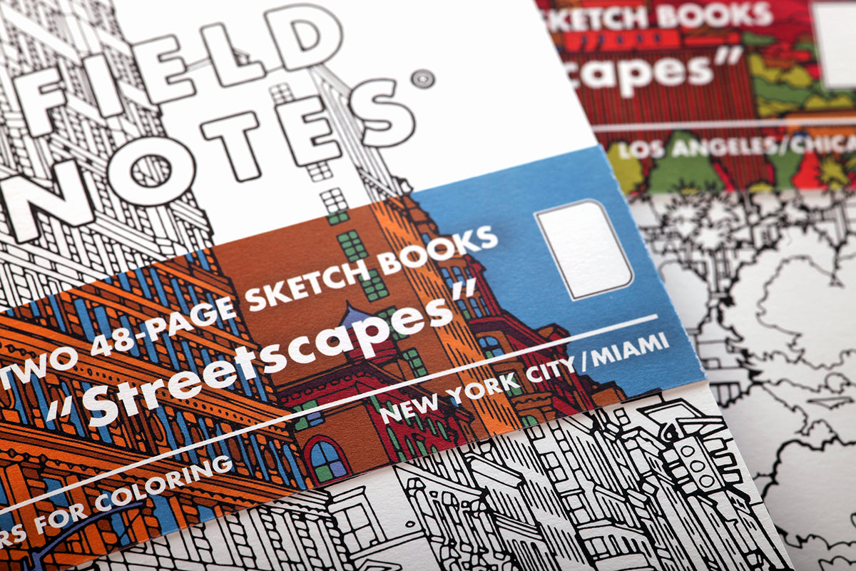 ield Notes Streetscapes 2pack Bothe editions close up front cover