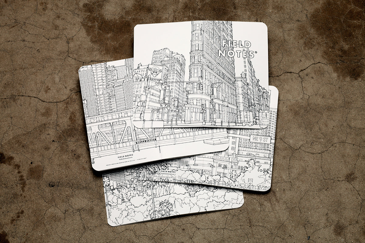 Field Notes Streetscapes 2pack Outside covers.