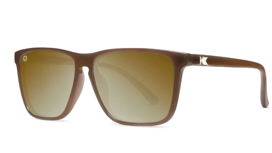 Knockaround Fast Lane riverbed sunglasses angled front view